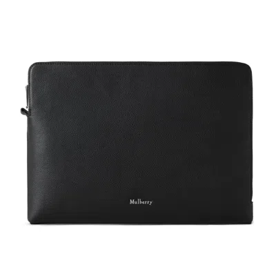 Mulberry Farringdon Tech Folio In Black