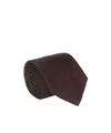 Mulberry Fixed Tree Pattern Tie In Black