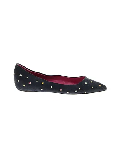 Pre-owned Mulberry Flats In Black
