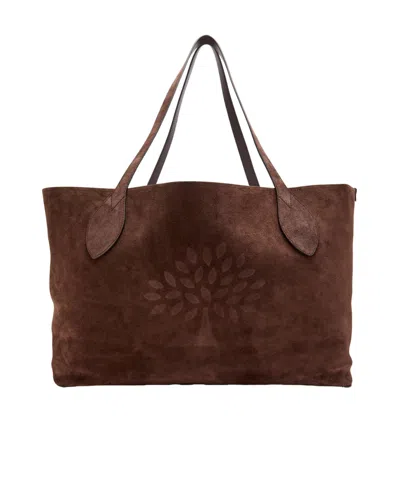 Mulberry Fleece-lined Tote Bag In White