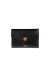 Mulberry 'folded Multi-card' Logo Wallet In Black