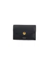 Mulberry 'folded Multi-card' Logo Wallet In Black  