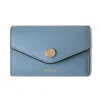 Mulberry Folded Multi-card Wallet Brighton Blue
