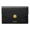 Mulberry Folded Multi-card Wallet Black Small Classic Grain In Black