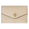 Mulberry Folded Multi-card Wallet Eggshell Micro Classic Grain In Neutral