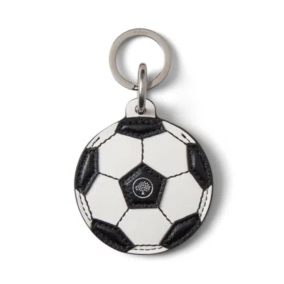 Mulberry Football Keyring Black-white