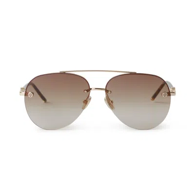 Mulberry Freddie Sunglasses - Maple In Brown