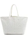 Mulberry Goyard White Goyardine Canvas St. Louis Pm Tote (authentic Pre-loved) In White
