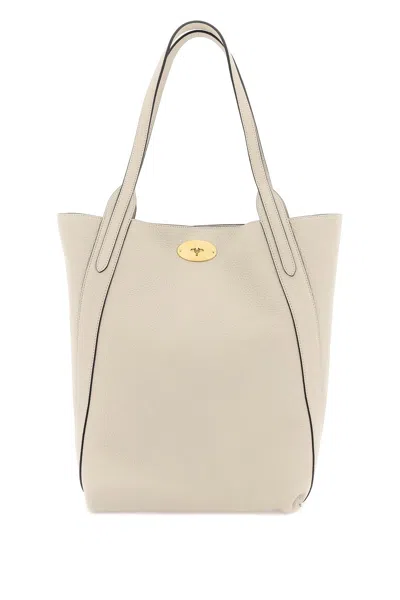 Mulberry Grained Leather Bayswater Tote Bag In Chalk