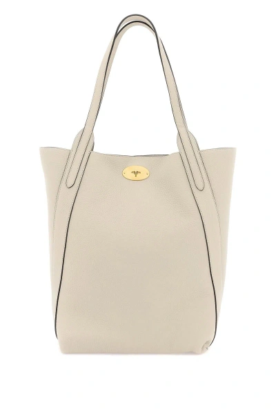 Mulberry Grained Leather Bayswater Tote Bag In Neutro