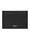 Mulberry Grained Leather Card Holder In Black