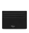 Mulberry Grained Leather Card Holder In Black