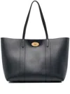 Mulberry Grained Leather Tote Bag In Blue