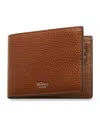 Mulberry Grained Leather Wallet In Brown