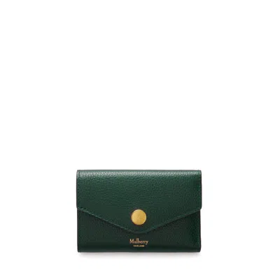 Mulberry Green In White