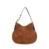 Mulberry Leather Panel Shoulder Bag Strap In Brown