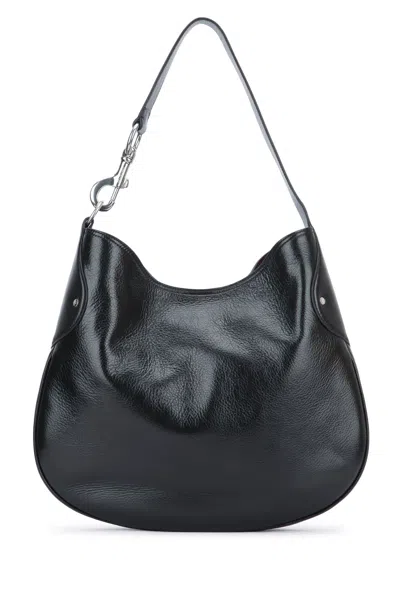 Mulberry Hackney Shoulder Bag High Shine In Black