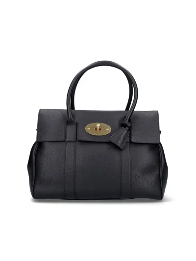 Mulberry Handbag "bayswater" In Black