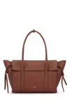 Mulberry Textured Finish Tote Bag With Top Handle