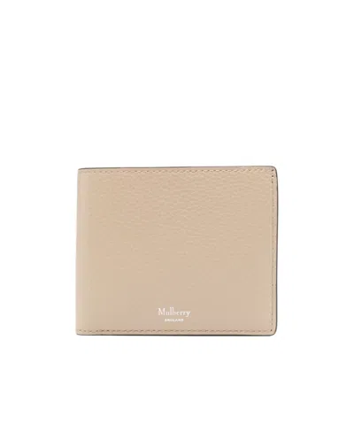 Mulberry Heritage 8 Card Wallet In Nude