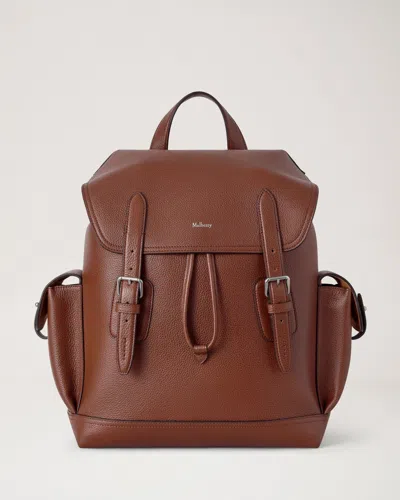 Mulberry Heritage Backpack Two Tone Small Classic Grain In Brown
