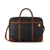 Mulberry Heritage Grained Leather Briefcase In White