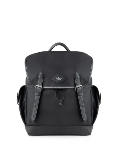 Mulberry Heritage Buckle-fastening Backpack In Black
