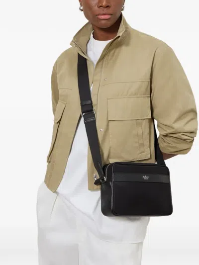 Mulberry Heritage Cross Body Bag In Black