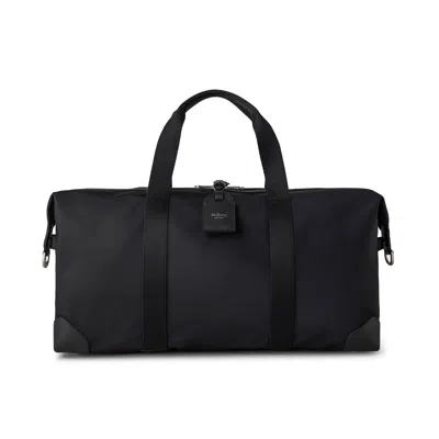 Mulberry Heritage Medium Clipper - Nylon - Black In Blue
