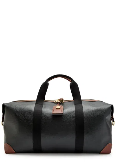 Mulberry Heritage Medium Pebbled Leather Clipper Bag In Black