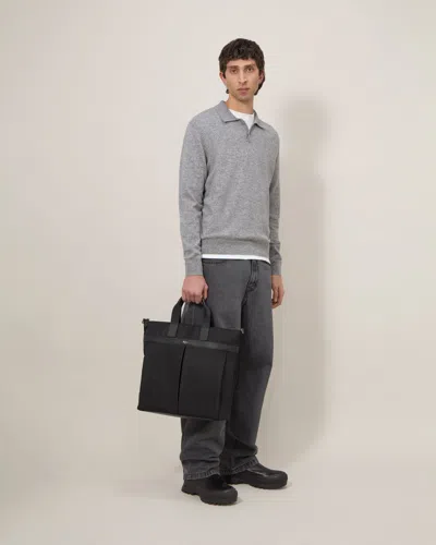 Mulberry Heritage Nylon Zipped Tote