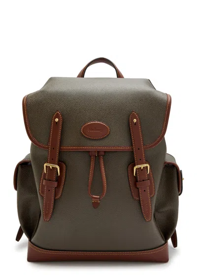 Mulberry Heritage Pebbled Leather Backpack In Multi