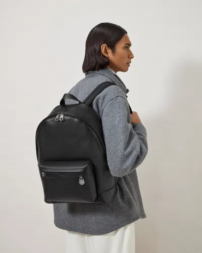 Mulberry Heritage Zipped Backpack Small Classic Grain