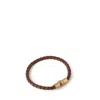 Mulberry Iris Leather Bracelet In Oak