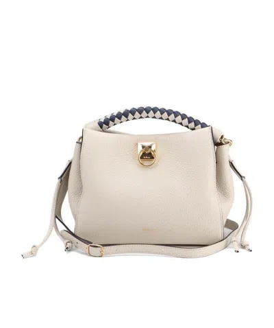 Mulberry Iris Small Top Handle Bag In Brown