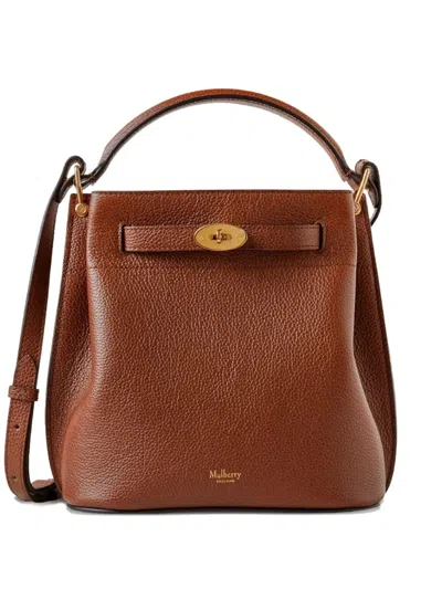 Mulberry Islington Bucket Bag In Brown