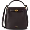Mulberry Islington Leather Bucket Bag In Black