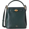 Mulberry Islington Leather Bucket Bag In  Green