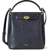 Mulberry Islington Ostrich Embossed Leather Bucket Bag In Animal Print