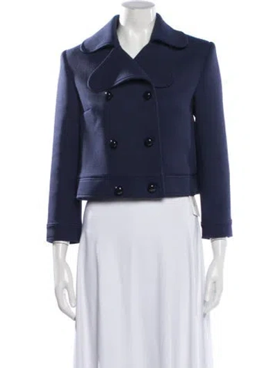 Pre-owned Mulberry Jacket In Blue