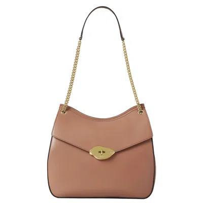 Mulberry Lana Chain Shoulder High Gloss In Black