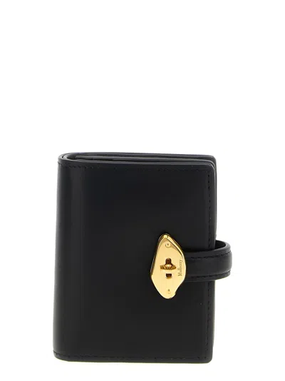 Mulberry 'lana Compact' Wallet In Black