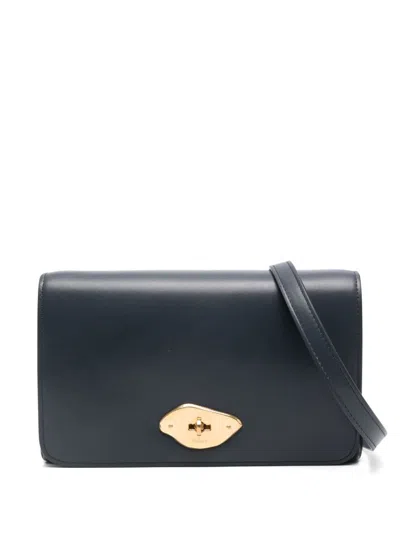 Mulberry Lana Cross Body Bag In 蓝色
