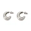 Mulberry Lana Hoop Earrings New Silver