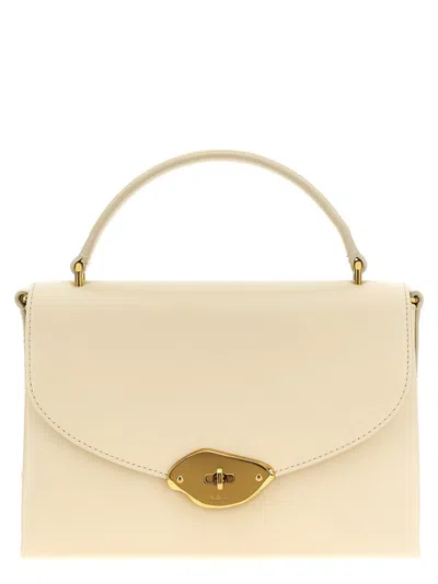 Mulberry 'lana Top Handle' Handbag In Neutral