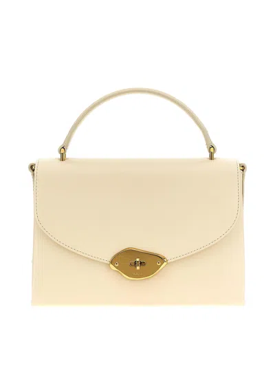 Mulberry Lana Top Handle Handbag In White
