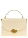 Mulberry "lana Top Handle" Handbag In White