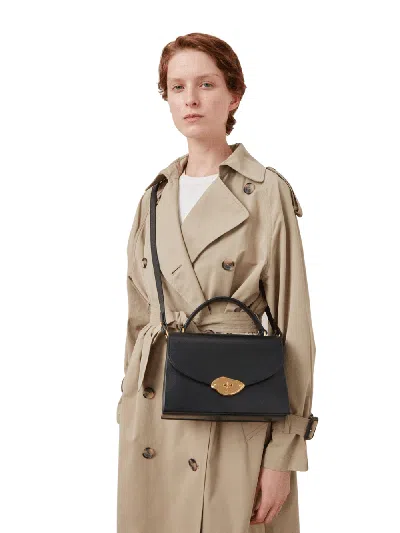 Mulberry Lana Top Handle High Gloss Leather (black)