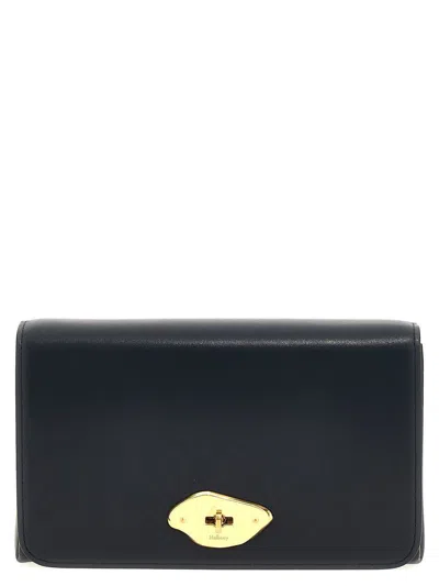 Mulberry Wallet On Chain 'wool Wallets And Card Holders In Blue