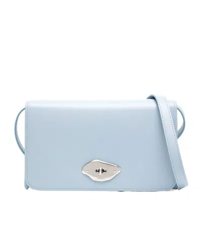 Mulberry Lana Wallet On Strap In Blue